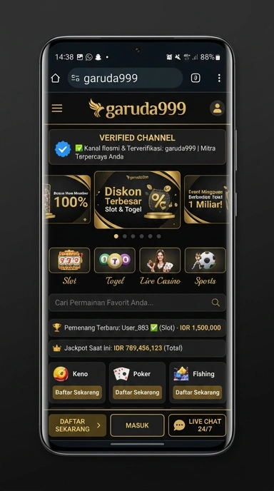 Kanal Resmi Garuda999 untuk Pengguna Android Indonesia
